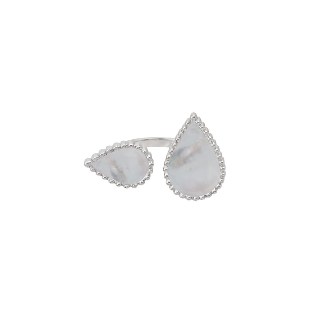 Hayma Ring, Mother of Pearl, White Gold